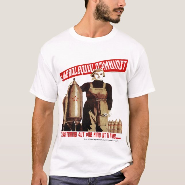 liberalequalscommunistblogg tee (Framsida)