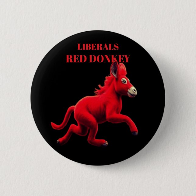 LIBERALER ÄR EN RÖD ÅSNOR KNAPP (Framsida)