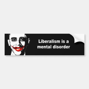 LIBERALISM ÄR EN MENTAL OORDNING BILDEKAL