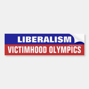 Liberalism är offerolympiad bildekal