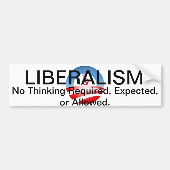 Liberalism II Bildekal (Framsidan)