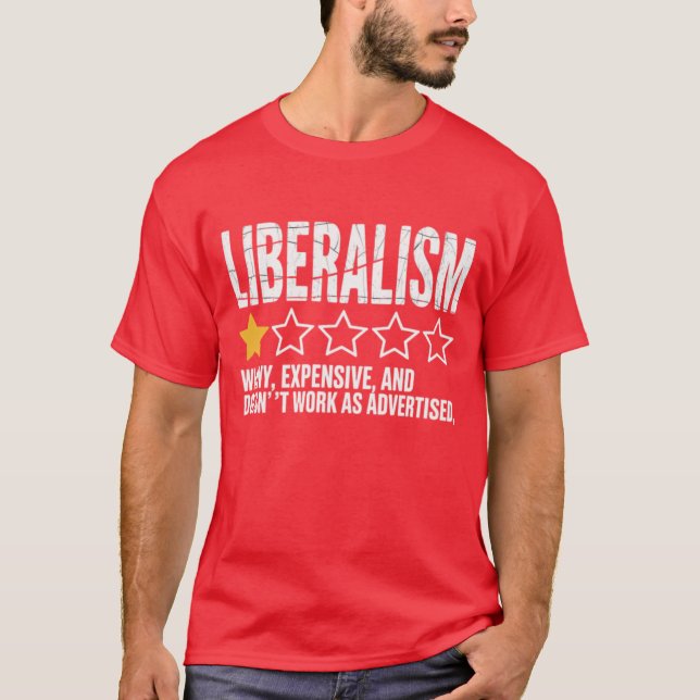 Liberalism kornig, dyr och fungerar inte som en t shirt (Framsida)