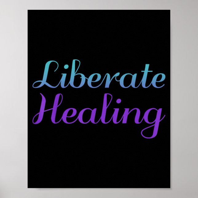 Liberate Healing Prevention Awareness Design Poster (Framsidan)