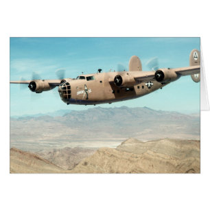 Liberator B-24 Hälsningskort