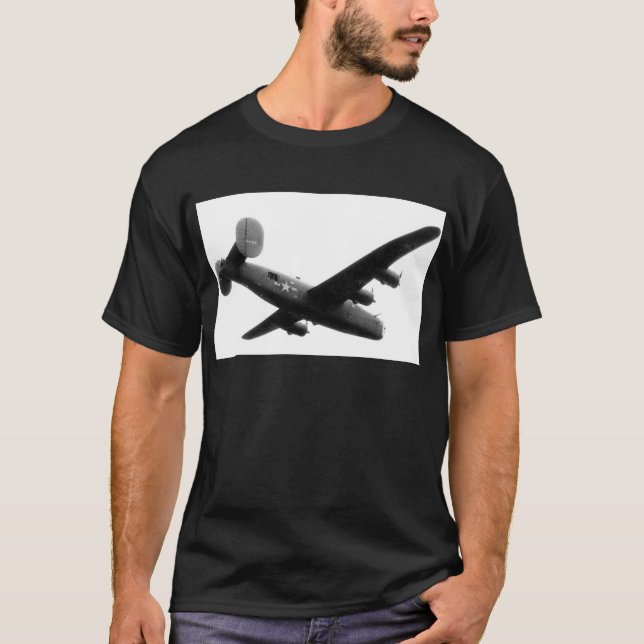 Liberator för RedBallExpress Carpetbagger B-24 Tee (Framsida)