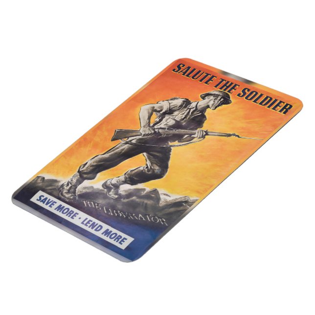 Liberatorn. Återutskrift av brittisk krigstid post Magnet (Vänstra Sidan)