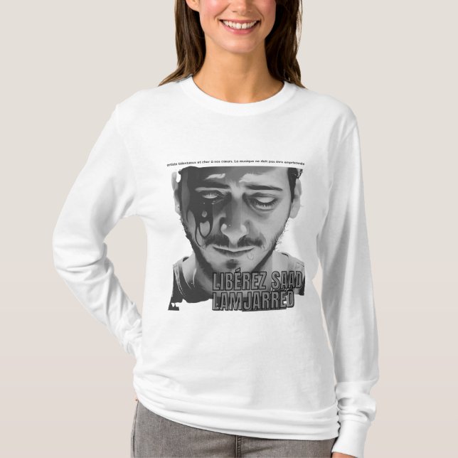 Libérez Saad Lamjarred T Shirt (Framsida)