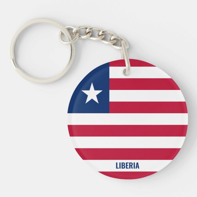Liberia Flagga Charming Patriotic (Framsidan)