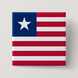 Liberia Flagga Knapp