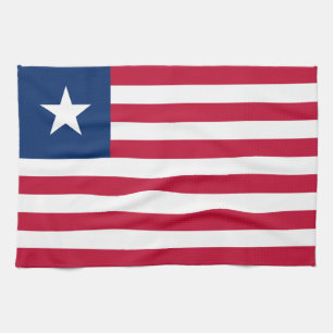 Liberia Flagga Kökshandduk