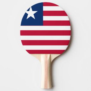 Liberia Flagga Pingisracket