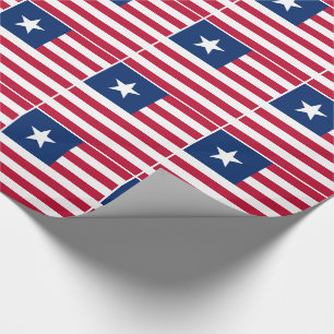 Liberia Flagga Presentpapper