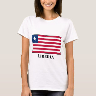 Liberia Flagga T Shirt