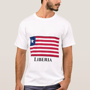 Liberia Flagga T Shirt
