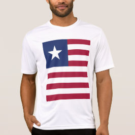 Liberia flagga t shirt
