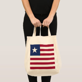 Liberia flagga tygkasse