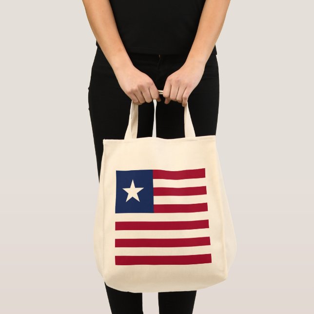 Liberia flagga tygkasse (Framsida (produkt))