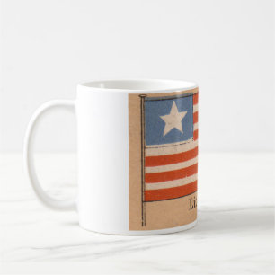 Liberia flaggamugg kaffemugg