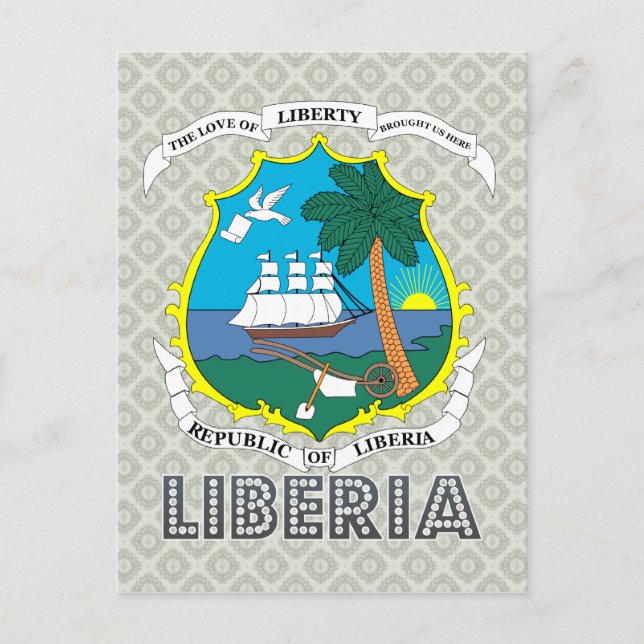 Liberia Jackar om Arm Vykort (Framsida)