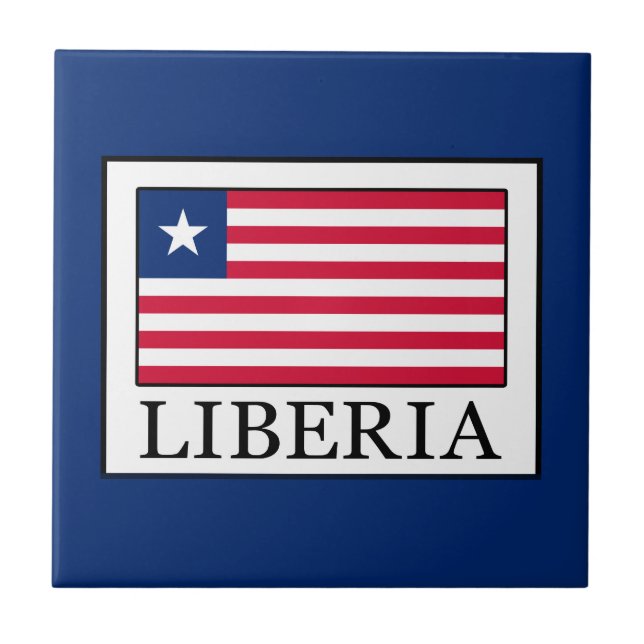 Liberia Kakelplatta (Framsidan)
