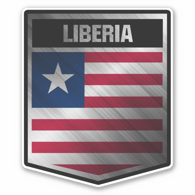 Liberia Klistermärken (Framsida)