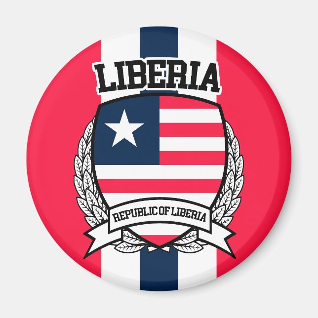 Liberia Magnet (Framsidan)