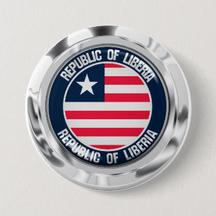 Liberia Round Emblem Knapp