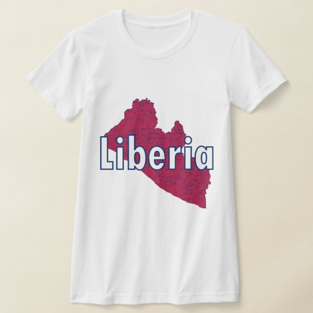 Liberia T Shirt (Laydown)