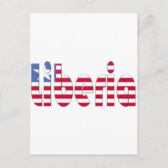 Liberia Vykort (Framsida)