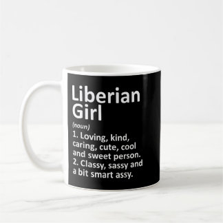 LIBERIAN GIRL LIBERIA Gift Funny Land Home Root Kaffemugg