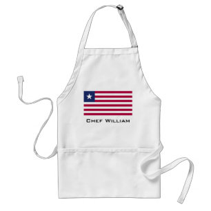 Liberianska Flagga Förkläde