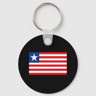 Liberianska flaggaT-tröja och gåvor Nyckelring