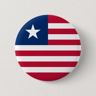 Liberias flagga knapp