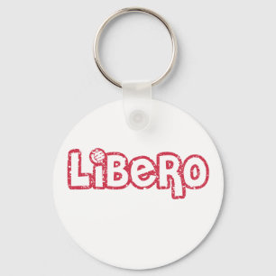 Libero volleyboll nyckelring