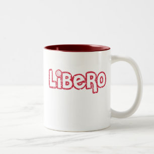 Libero volleyboll Två-Tonad mugg