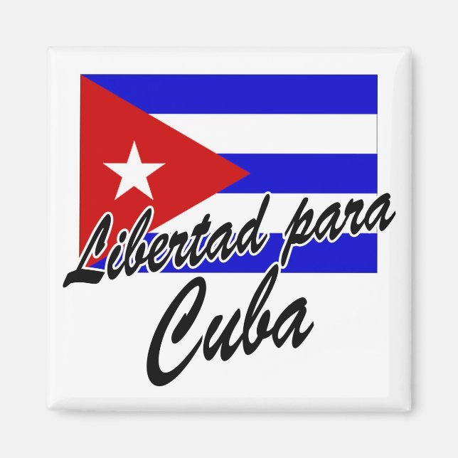 Libertad para Cuba! Magnet (Framsidan)