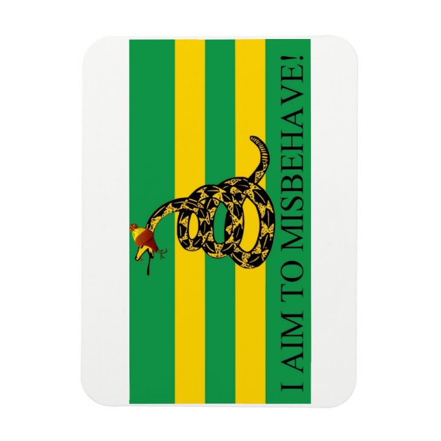 Libertarian och Firelfy Mashup Magnet (Vertikal)