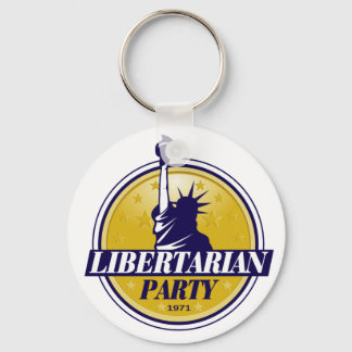 Libertarian Party Logotyp Nyckelring