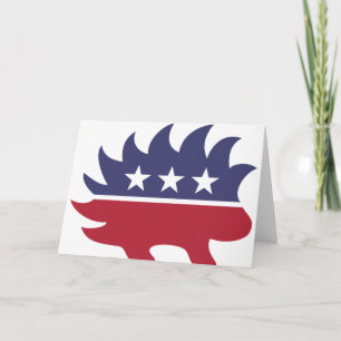 Libertarian Party Porcupine Symbol Kort