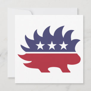 Libertarian Party Porcupine Symbol Kort