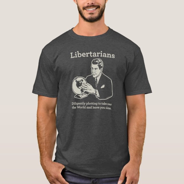 Libertarian Plot T-shirt (Framsida)