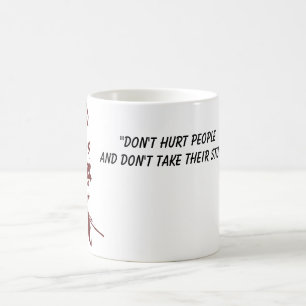 Libertaserad kapitalistisk ironisk funny socialist kaffemugg
