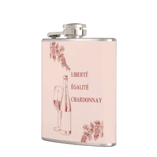 Liberté Égalité Chardonnay Funny Vin Illustration Fickplunta