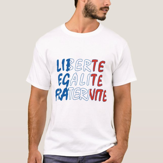 Liberte Egalite Fraternite produkter Tröja (Framsida)