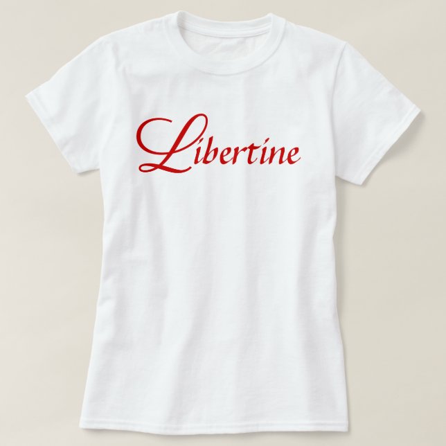 Libertine T Shirt (Design framsida)
