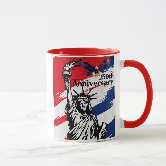 Liberty 250 Years Strong USA Mugg (Höger)