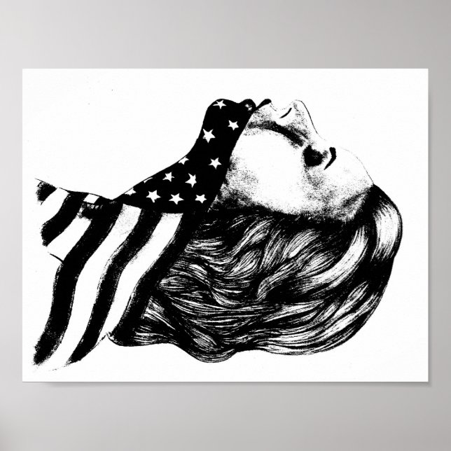 Liberty-American Girl Poster (Framsidan)
