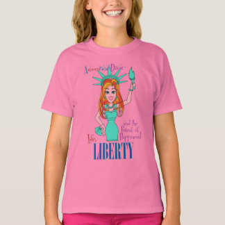 Liberty - AmomricanDivas(tm) T Shirt