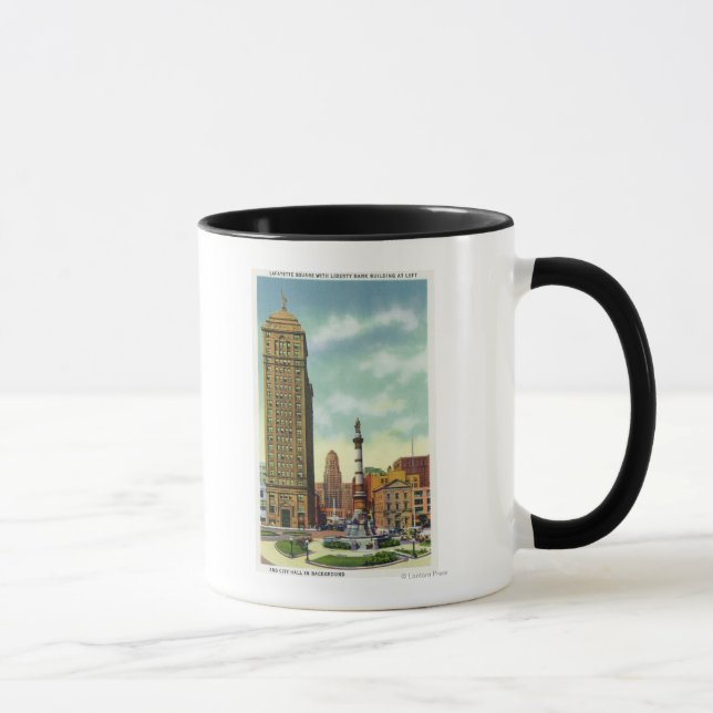 Liberty Bank Bldg, City Hall Mugg (Höger)