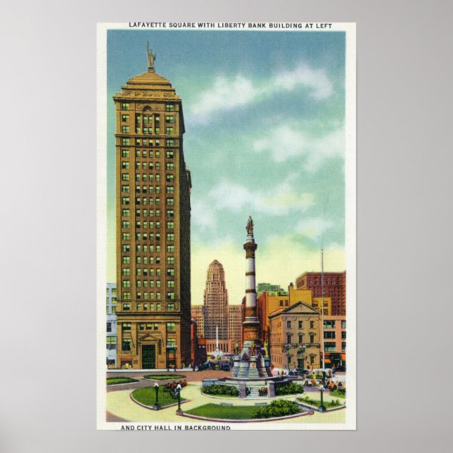 Liberty Bank Bldg, City Hall Poster (Framsidan)